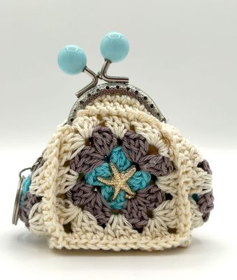 Granny Square Coin Purse