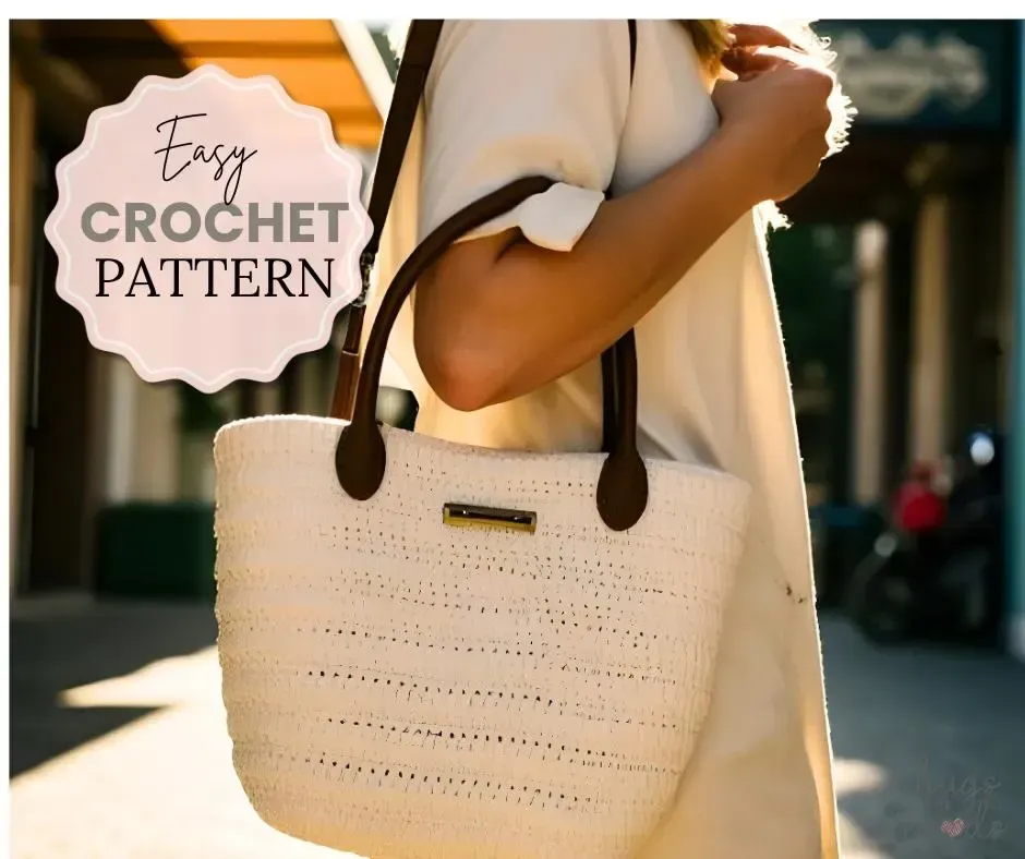 Natalie's Tote - Easy Crochet Pattern