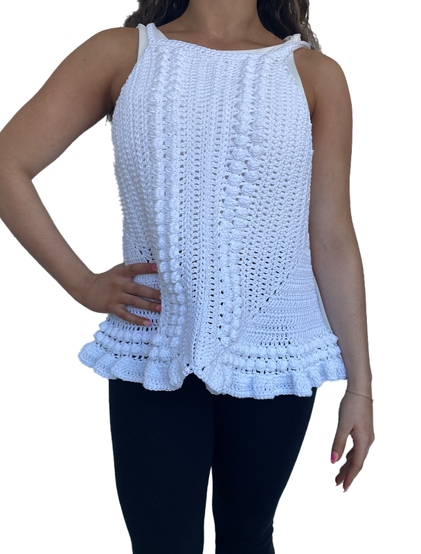 Cotton Sleeveless Top