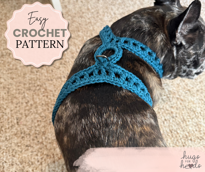 Dog Harness - Easy Dog Harness Crochet Pattern Dog Harness - Easy Dog Harness Crochet Pattern