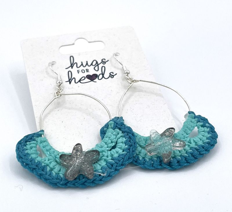 Coastal Starfish Earrings