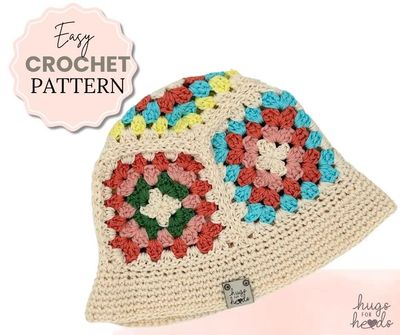 Fun and Easy Crochet Bucket Hat - Easy Instructions