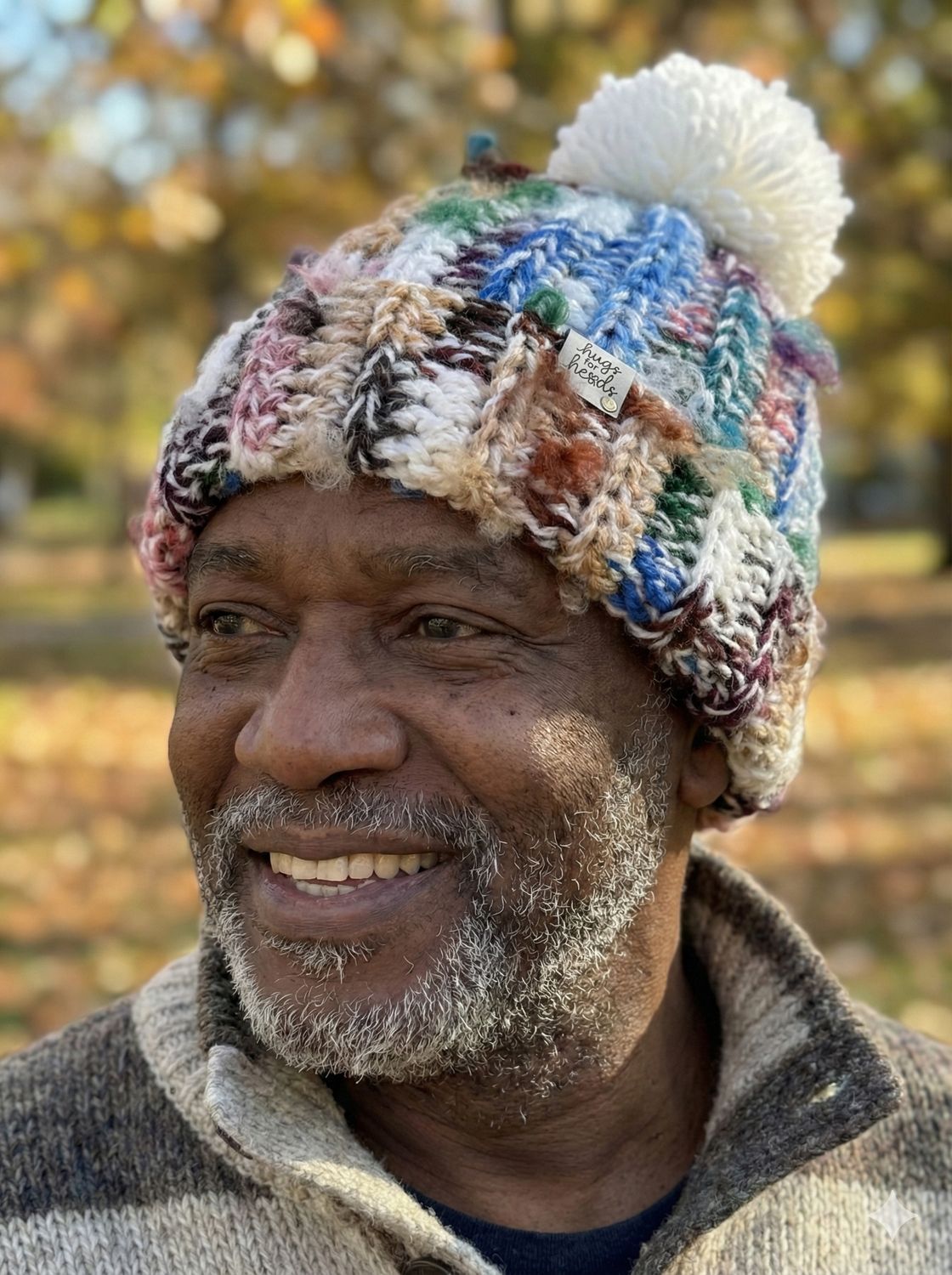 "Scrappy" Mosaic Beanie