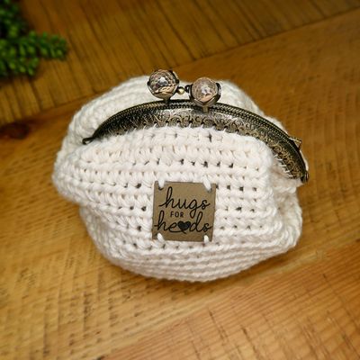 Cream Coin Purse
