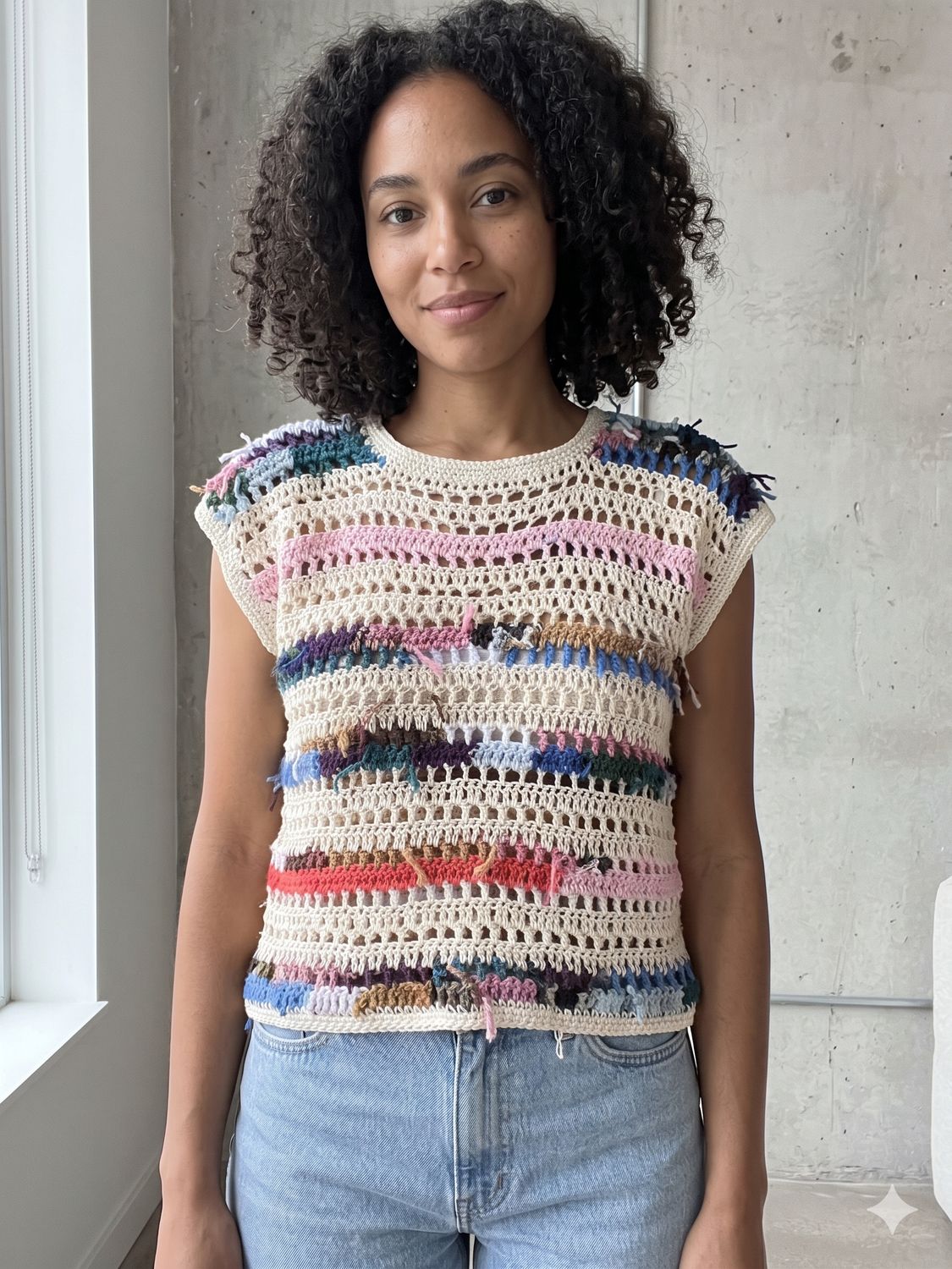 The Scrapwork Summer Crop: One-of-a-Kind Handmade Top