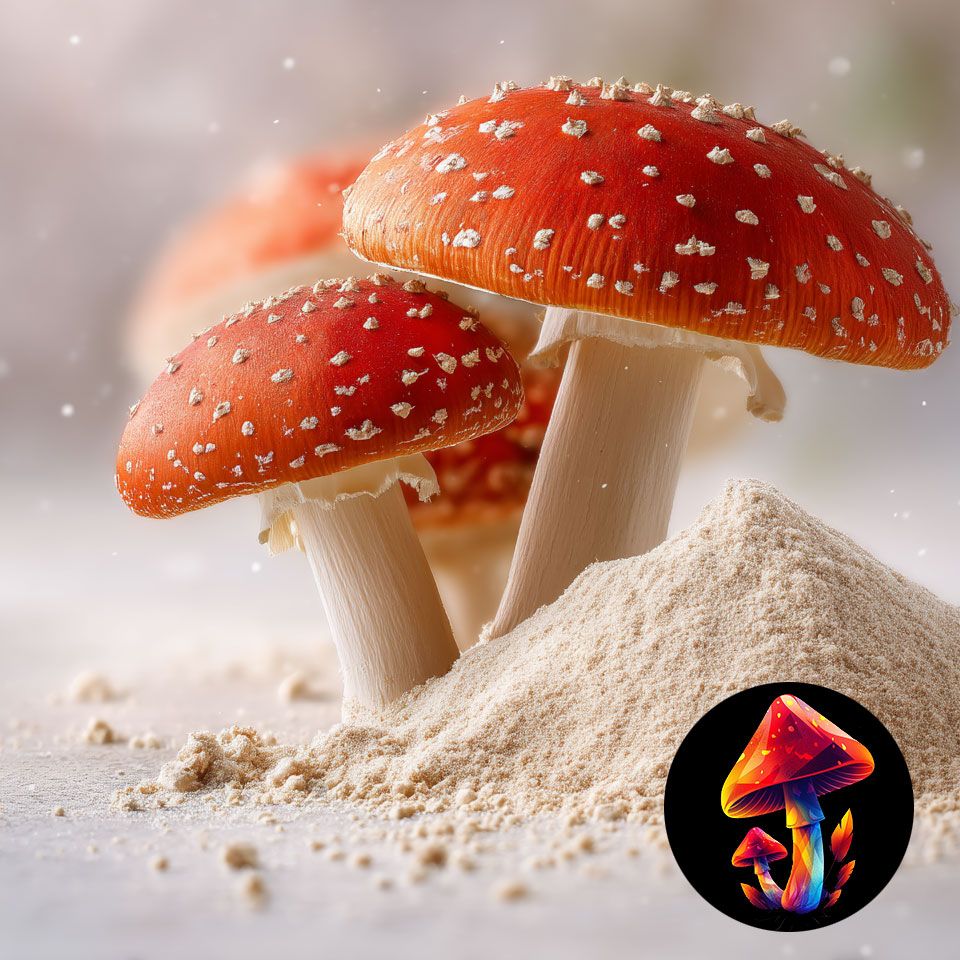 Lagerabverkauf Fliegenpilz  60g – Amanita Muscaria Räucherwerk 0,75EUR/g