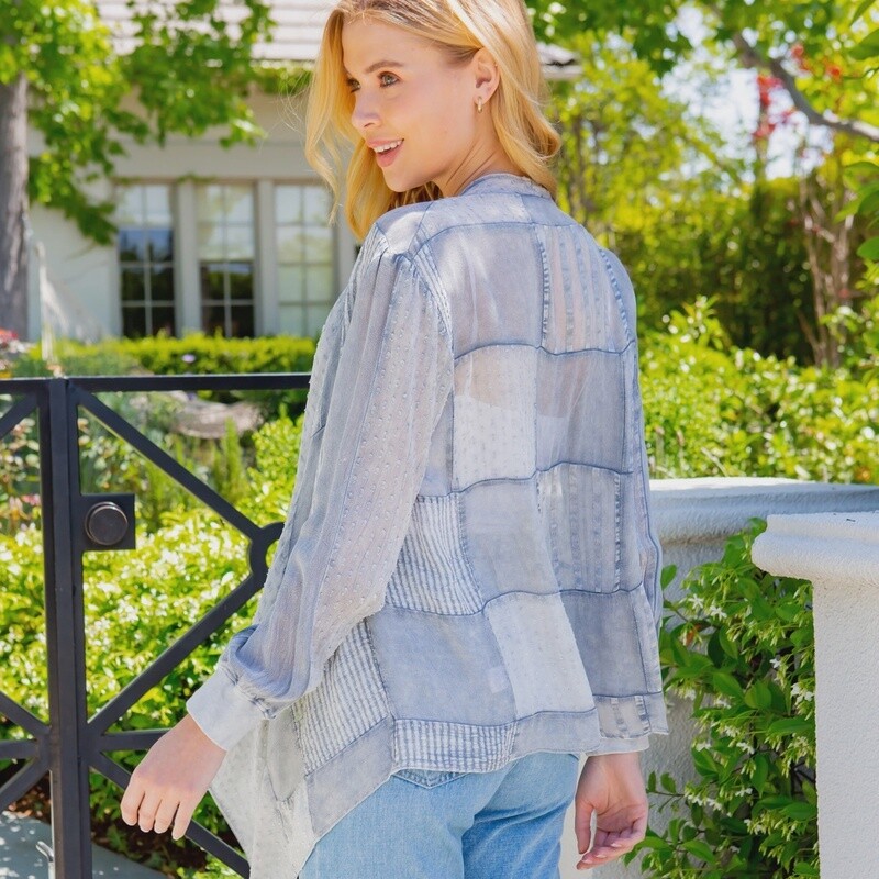 Over-dyed Western Kimono