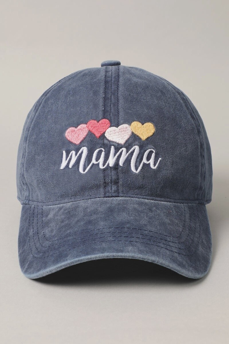 Love Mama Embroidered Cap