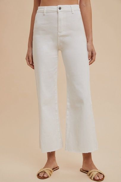 Stretch Wide Leg Jeans