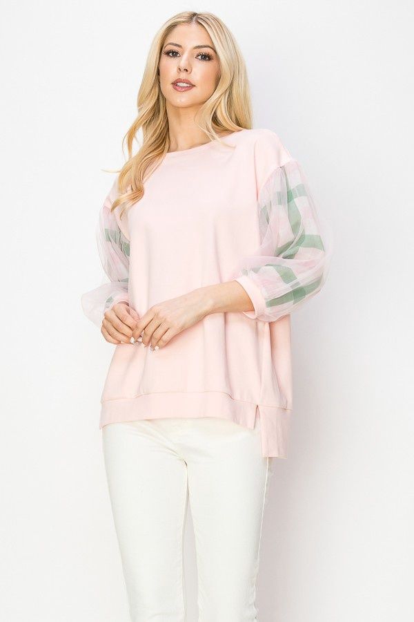 CURVY So Pretty in Pink Top