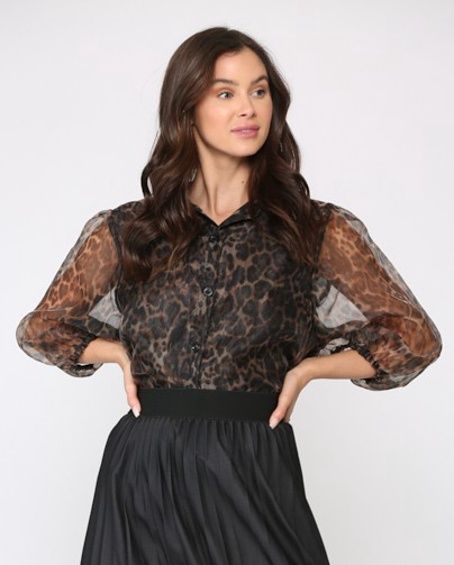 Chiffon Animal Print