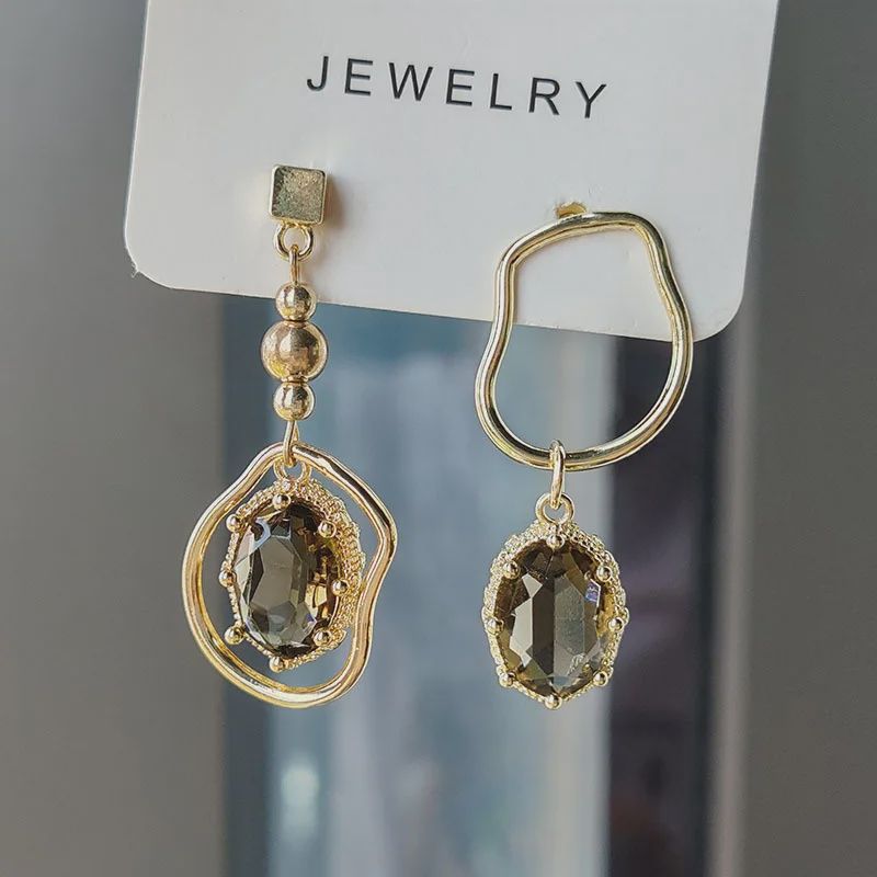 Asymmetrical Waterdrop Earrings