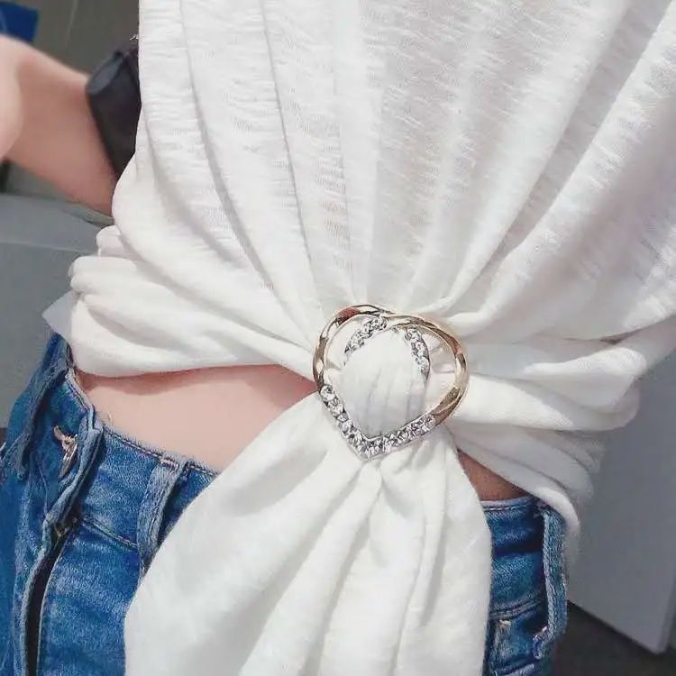 T-shirt Slide - Double Heart