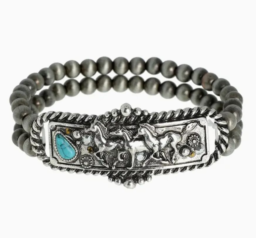 Running Horses Bracelet
