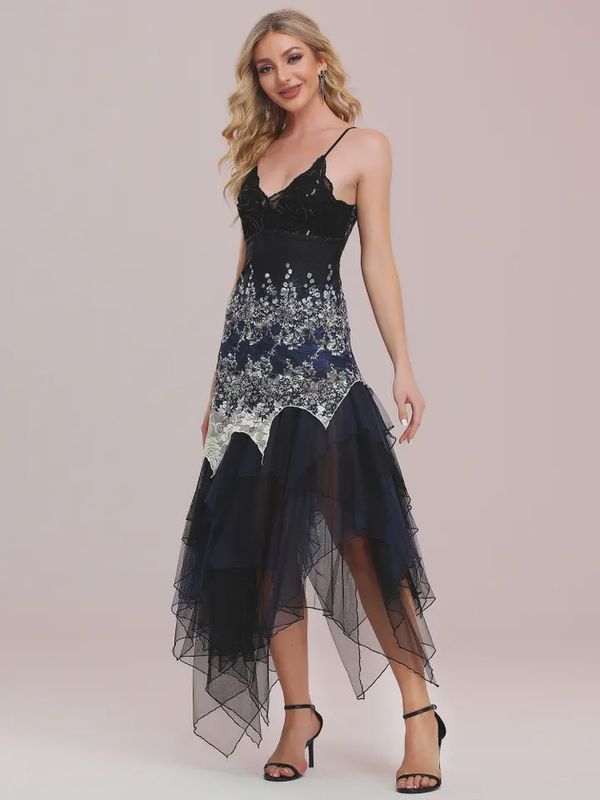 Lace &amp; Tulle Party Dress