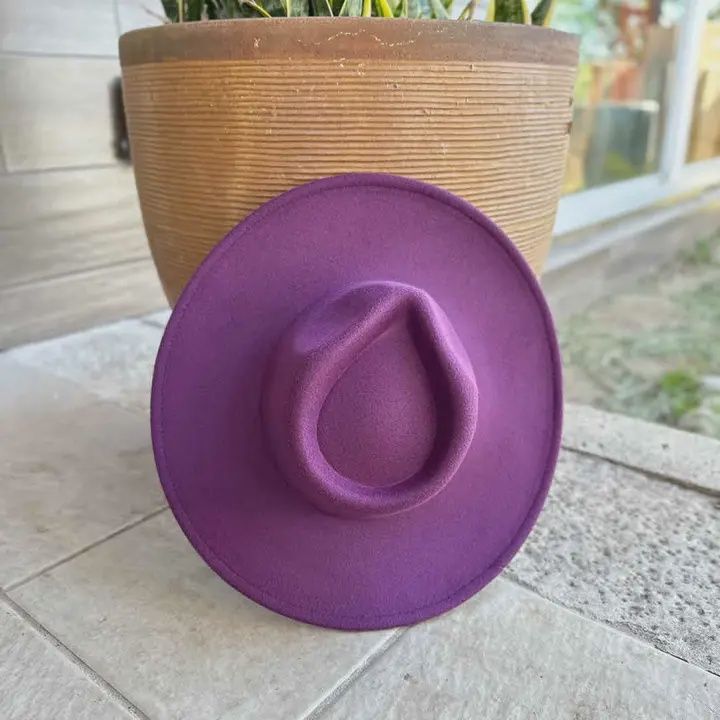 Vegan Felt Fedora Hat