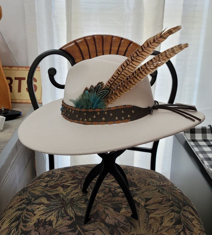 Custom Hats - Ivory Pheasant