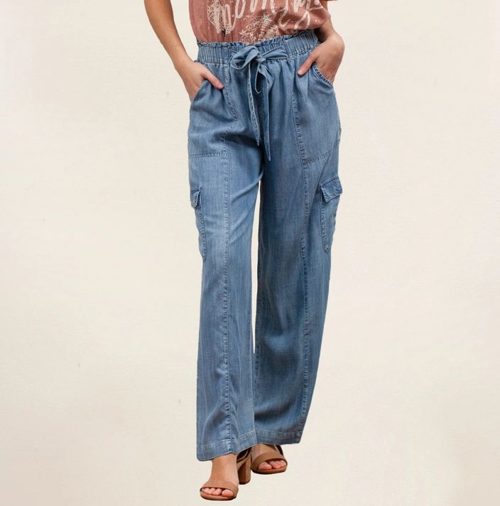 Tencel Pants, Size: X-SMALL