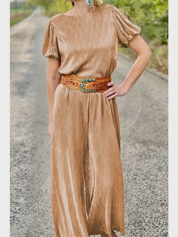 Pleated Set