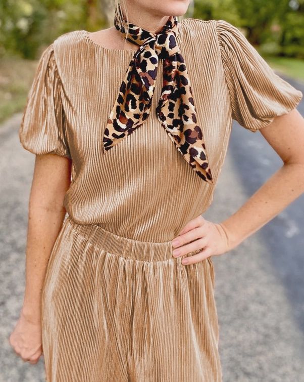 Pleated Set