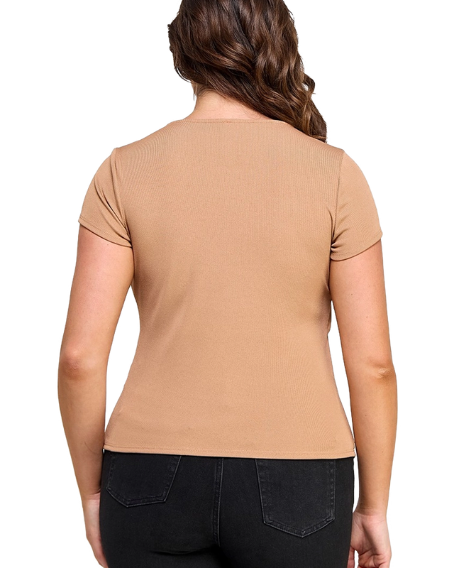 CURVY Asymetrical Cutout Top