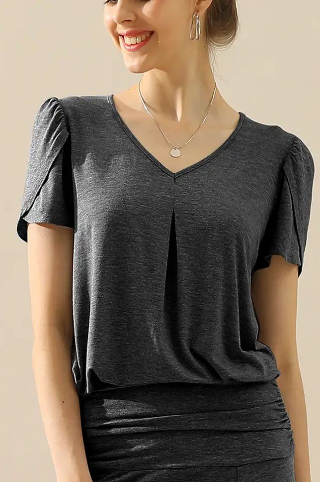 Tulip Sleeve Top, Size: SMALL