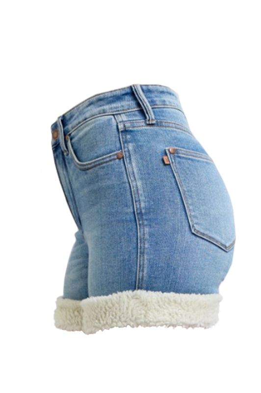 JB Tummy Control Unhemmed Shorts