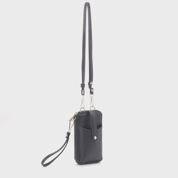 Cell Phone Wallet, Color: Black