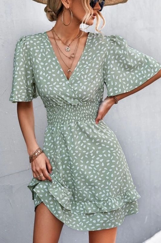 Dot Mini Dress