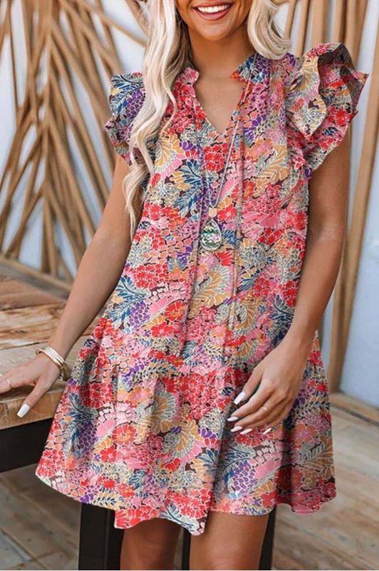 Sarah&#39;s Favorite Floral Mini Dress