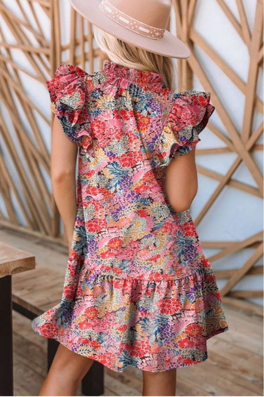 Sarah's Favorite Floral Mini Dress