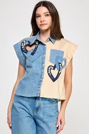 Hearts &amp; Pearls Shirt