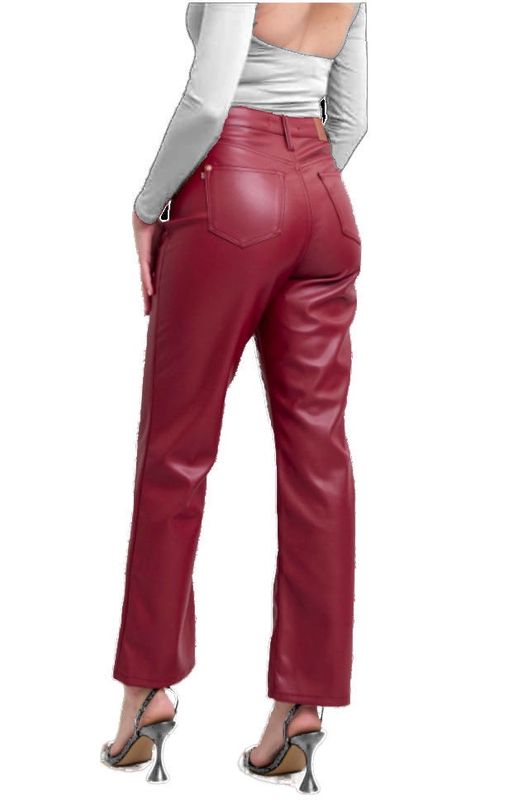 JB - Tummy Control RED Faux Leather