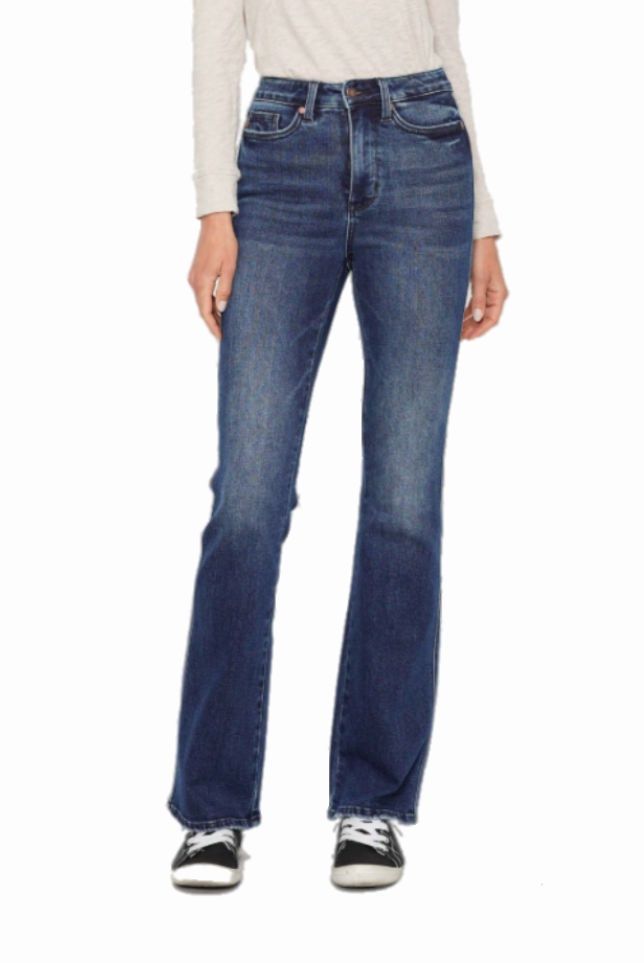 JB High Rise Bleached Relaxed, Size: 1