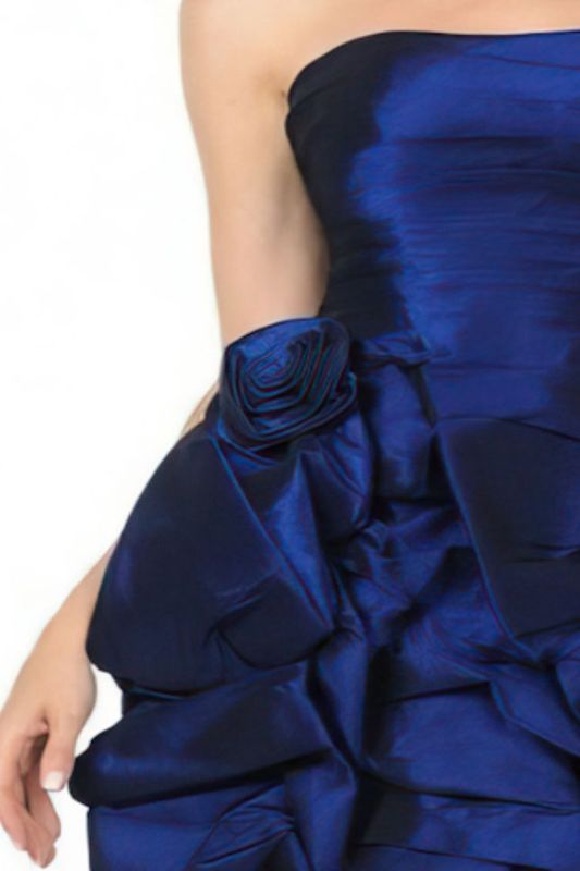 Royal Bubble Mini Dress