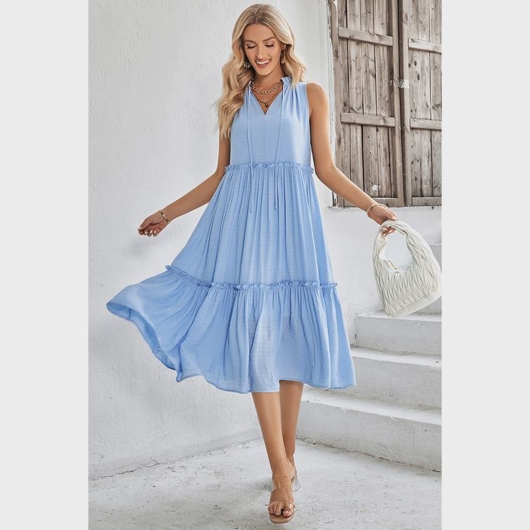 Soft &amp; Graceful Midi Dress