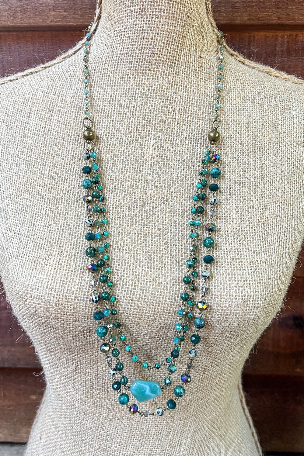 African Turquoise Necklace