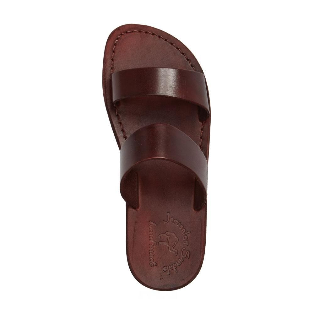 Jerusalem Sandals - Aviv, Color: Brown, Size: 7.5