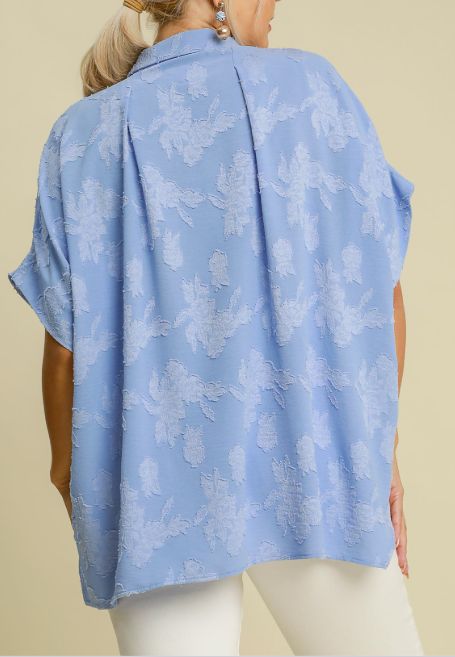 CURVY Floral Blouse