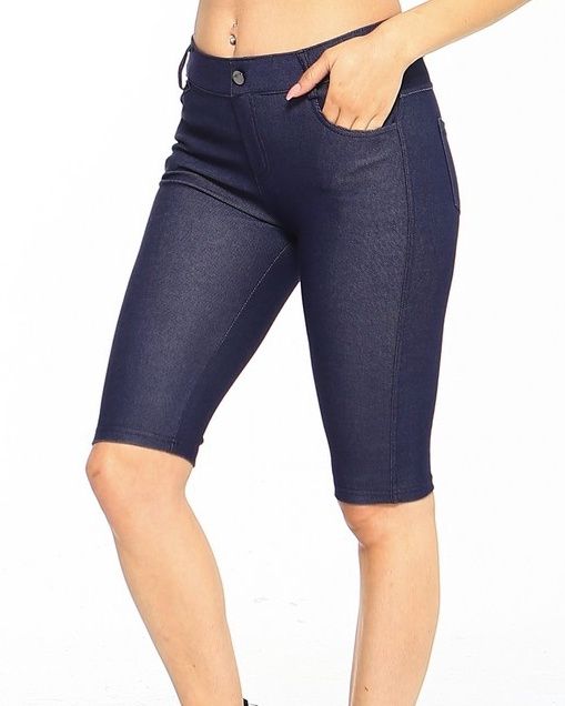 Classic 5-Pocket Bermuda Shorts, Size: SMALL