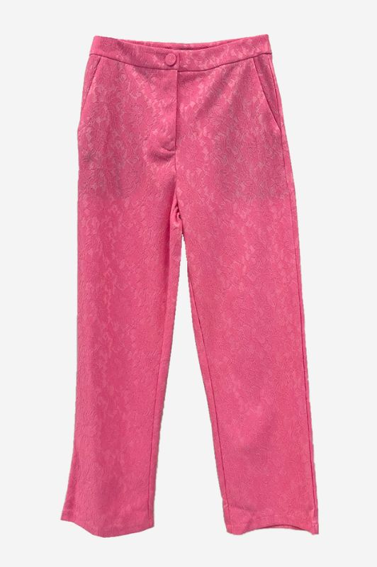 Pink Lace Pants