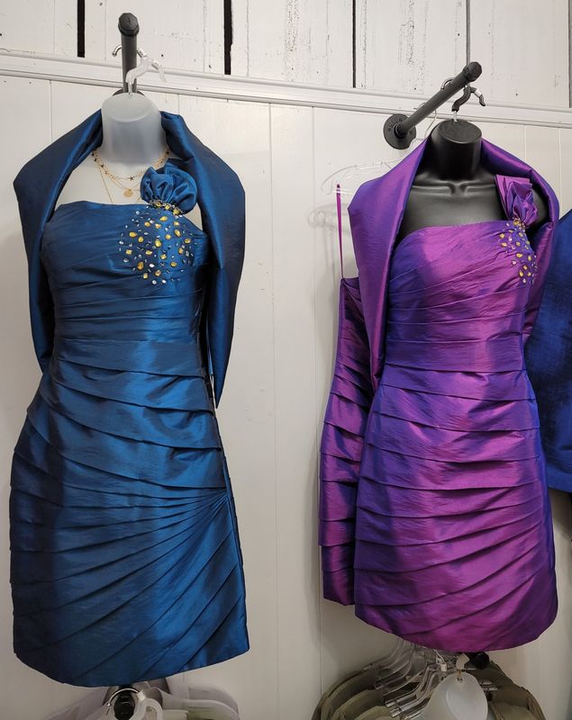 Bejeweled One Shoulder Dress