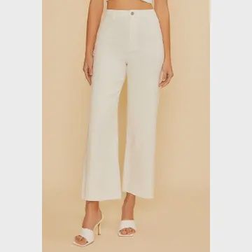 Curvy Stretch Wide Leg Jeans, Size: XL