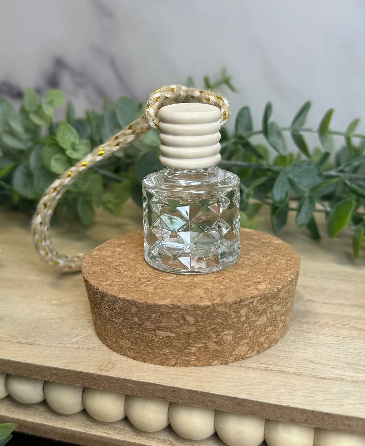 Auto Scent Diffuser, SCENTS: Aloe Oasis, STYLE: Crystal Cylinder