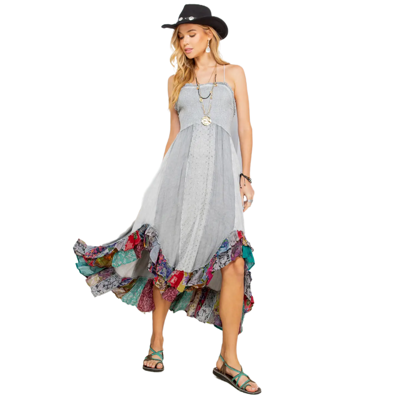 Gorgeous Greys Midi Dress