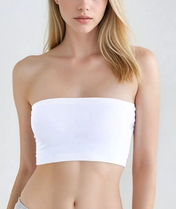 Bandeau Top, Color: WHITE