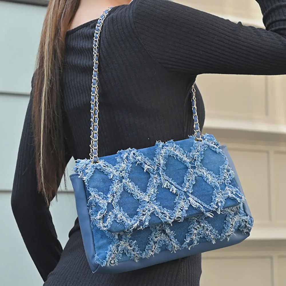 Denim Shoulder Bag