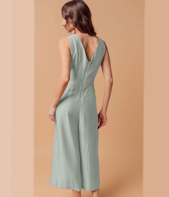 Button Up Jumpsuit