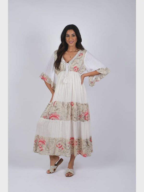 Elegant &amp; Serene Maxi Dress