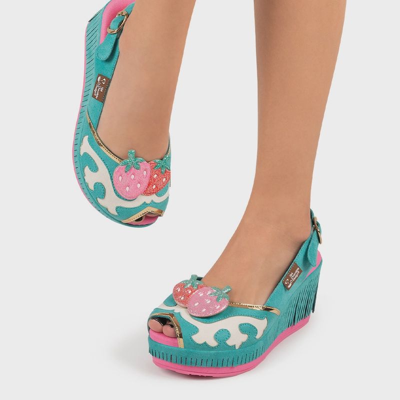 Strawberry Country Sandals